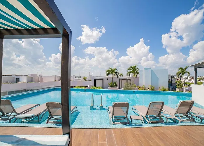 Apartament Partial Ocean View Cozumel Gym Fastwifi Cine