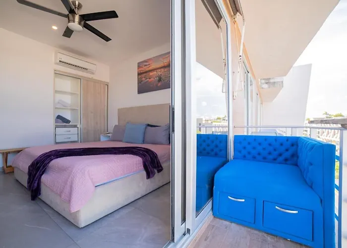 Apartament Partial Ocean View Cozumel Gym Fastwifi Cine *