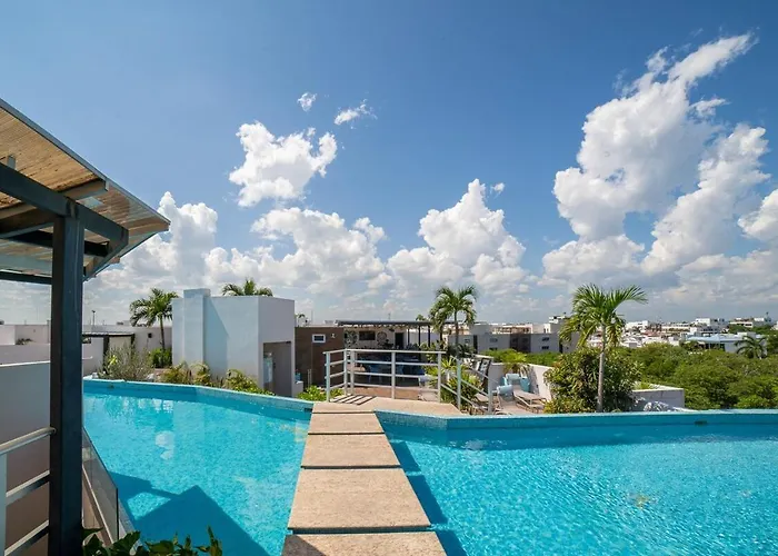 Partial Ocean View Cozumel Gym Fastwifi Cine Playa del Carmen